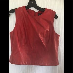 Vest leather